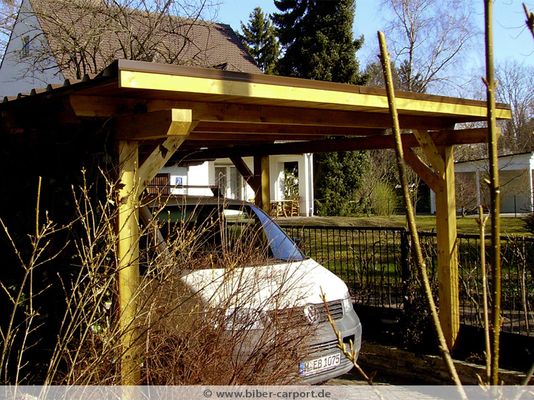 Ein Carport als passende Alternative